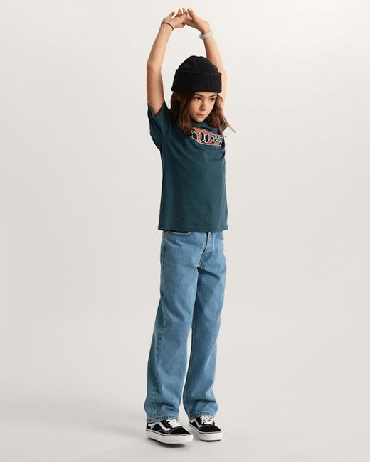 Vans Blue Kids Night Spark T-Shirt (8-14 Years)