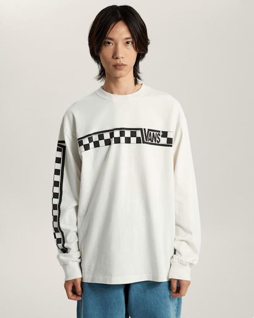 Vans Natural Racing Long Sleeve Sweatshirt for men