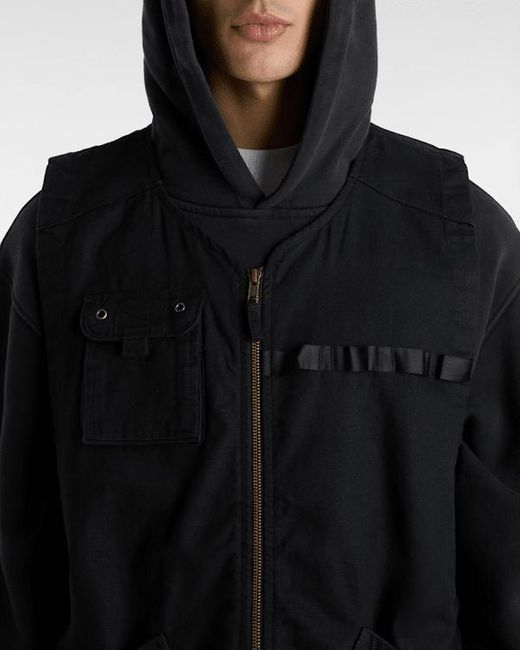 Vans Blue Premium Spade Utility Vest for men