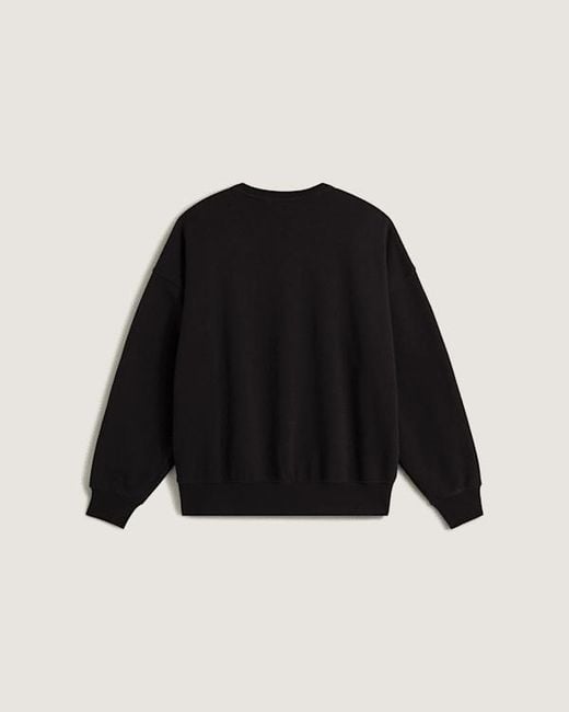 Vans Black Premium Logo Crew Sweatshirt for men