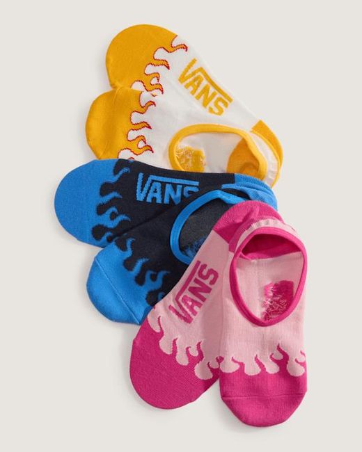 Vans Fuego Canoodle Socken 3Er-Pack, Herren, Größe: L (48-51​ in Pink für Herren