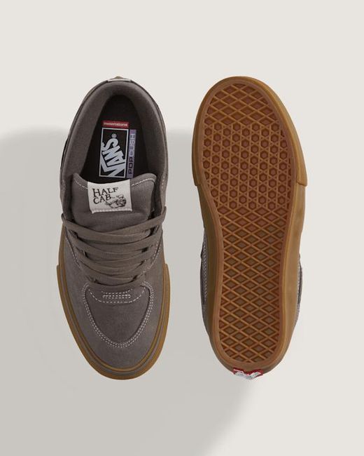 Vans Brown Skate Half Cab Shoes for men