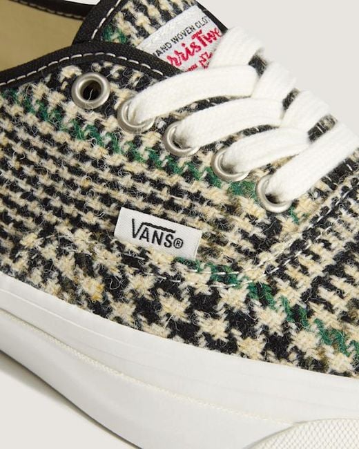 Vans Natural Premium Authentic Harris Tweed Shoes for men