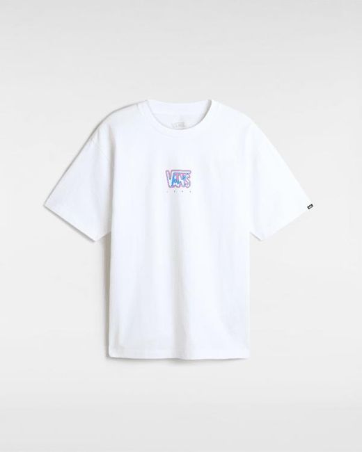 Maglietta Heat Map Skull, Uomo, Taglia di Vans in White da Uomo