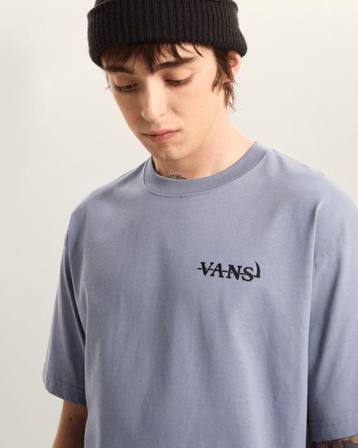 Vans Blue All & Nought Loose T-Shirt for men