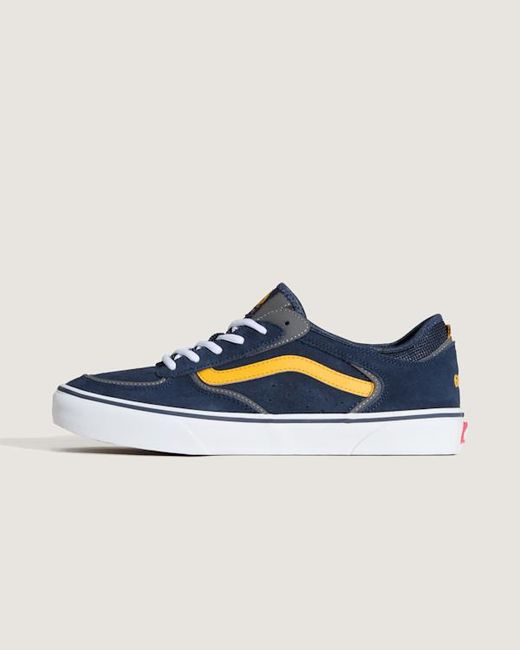 Vans Blue Skate Rowley Shoes for men