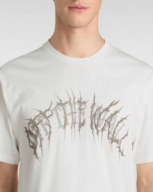 Vans White Metal Arch T-Shirt for men
