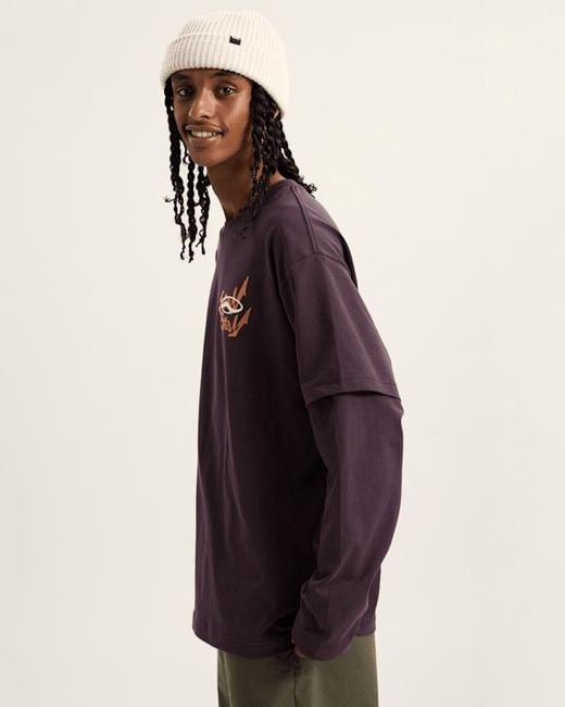 T-Shirt For Nothing Twofer, Homme, Taille Vans pour homme en coloris Blue