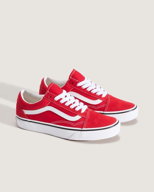 Vans Red Old Skool Shoes for men