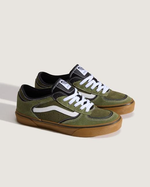 Vans Green Rowley Classic Shoes for men