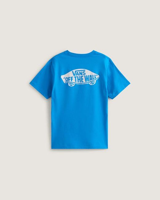 Vans Blue Kids Double Standard T-Shirt (8-14 Years)