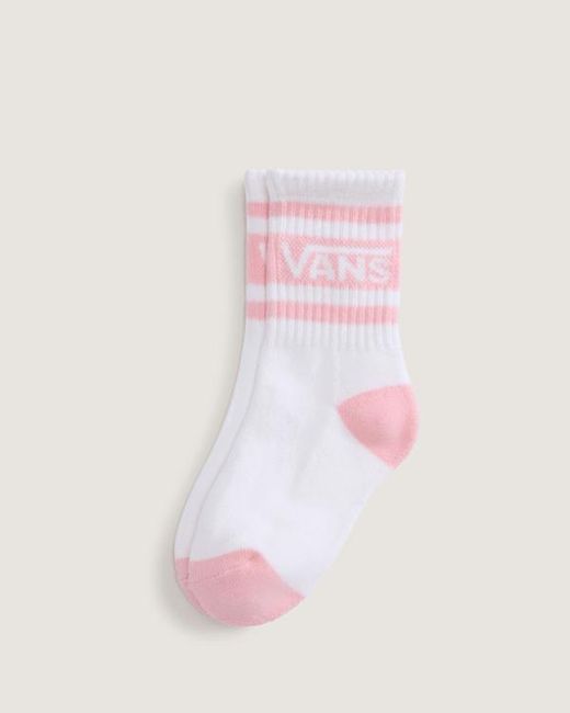 Calcetines Altos Drop V De Para Niño (1 Par) Talla Vans de color Pink