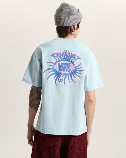 Vans Torched Tee, Grootte in het Blue voor heren