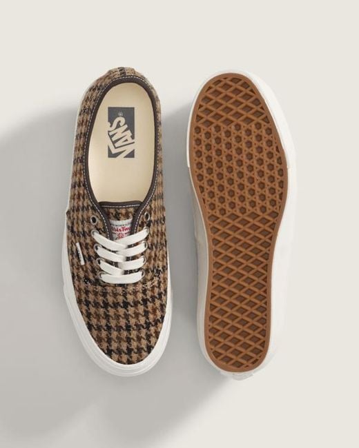 Vans Natural Premium Authentic Harris Tweed Shoes for men