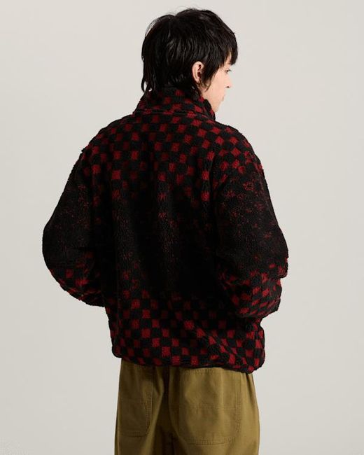Vans Red Nights High Pile Jacket Poppy Ember for men