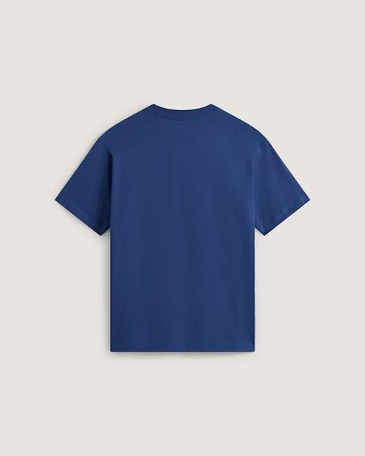 Vans Blue Left Chest Ii Logo T-Shirt for men