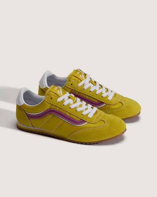 Vans Yellow Super Lowpro Shoes for men