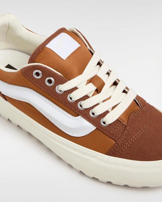Vans Brown Premium Knu Skool Mte-1 Shoes for men