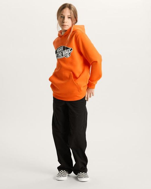 Vans Orange Style 76 Pullover Hoodie (8-14 Years)