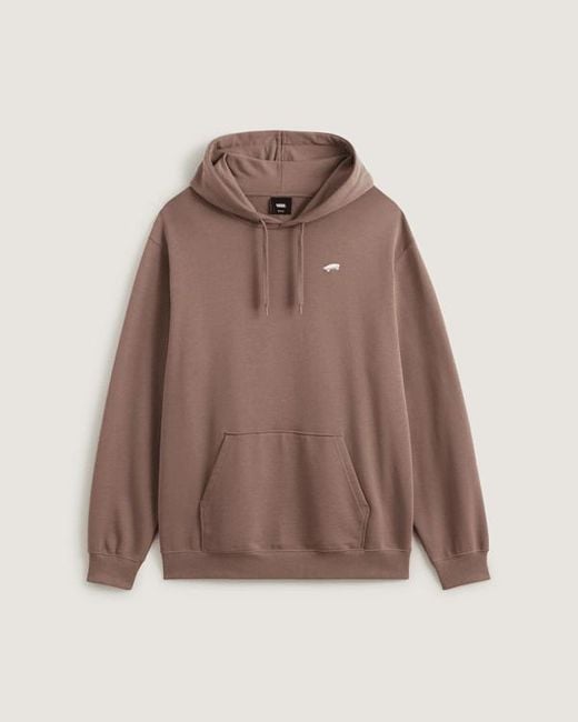 Felpa Con Cappuccio Saltoon Loose, Uomo, Taglia di Vans in Brown da Uomo