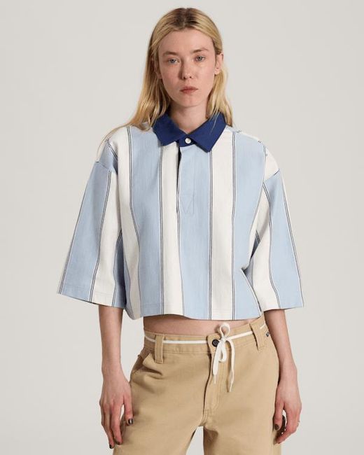 Vans Blue Becky Rugby Shirt