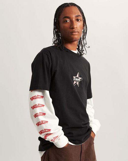 Vans Black Starmarked T-Shirt for men