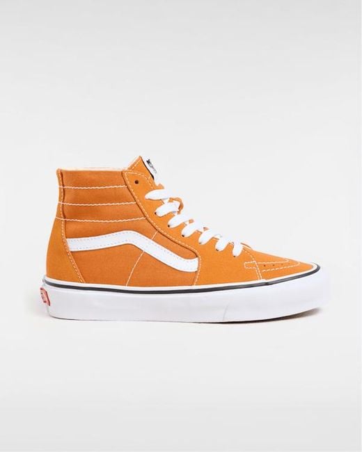 Vans Orange Sk8-Hi Tapered Shoes for men