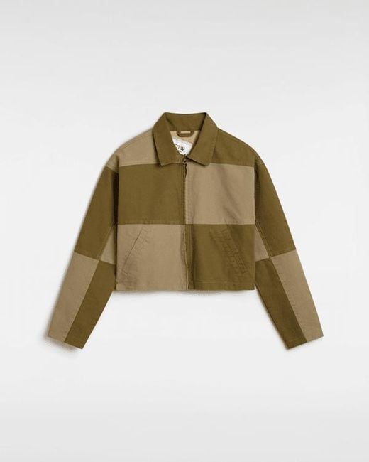Vans Natural Otw Homme Girls Reversible Jacket Dark