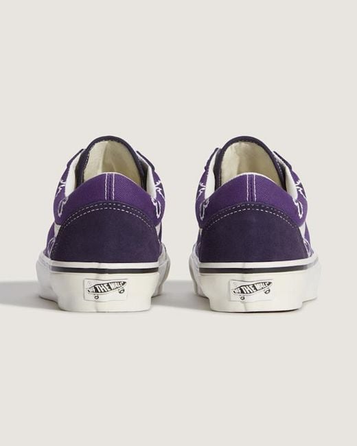 Vans Blue Premium Old Skool Shoes for men