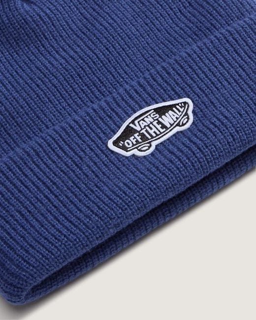Vans Blue Classic Cuff Beanie for men