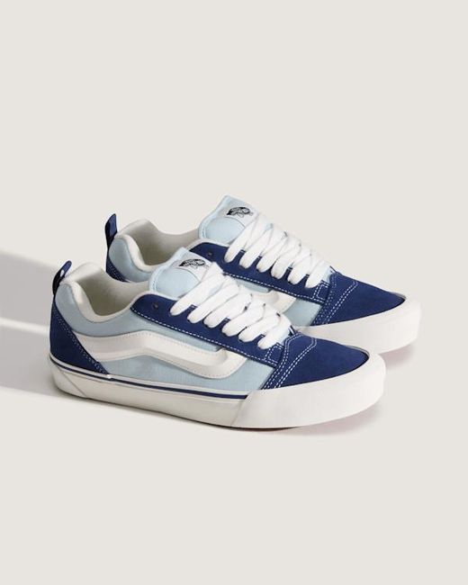 Vans Blue Knu Skool Shoes for men