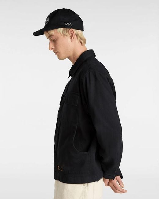 Vans Blue Mcavoy Zip Station Jacket for men