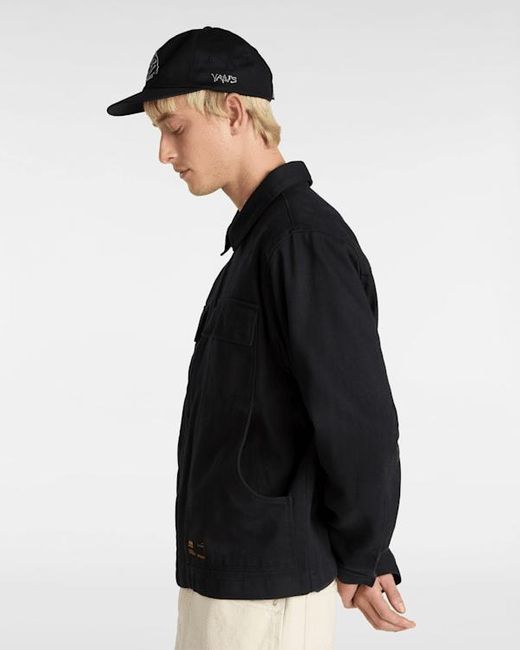 Vans Mcavoy Zip Station Jacke, Herren, Größe in Blue für Herren
