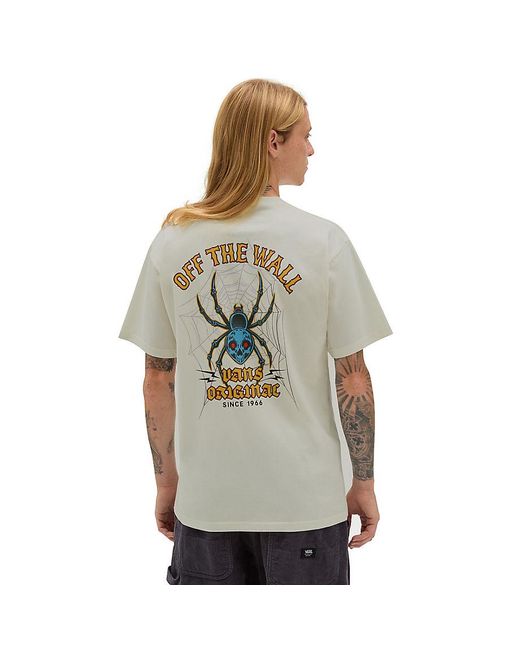 Vans Gray Spidey Classic T-shirt for men