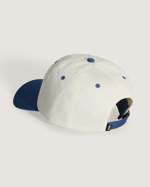 Vans Blue Lefty Script Curved Bill Jockey True for men