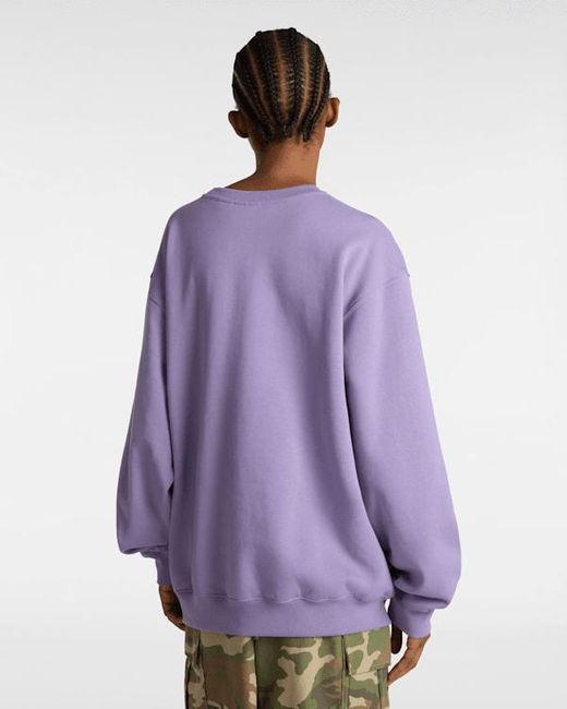 Vans Purple Left Chest Ii Logo Sweatshirt
