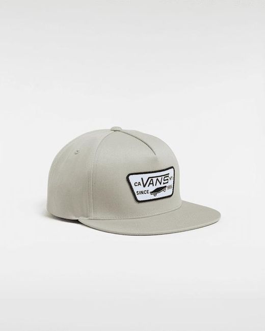 Vans White Full Patch Snapback Hat for men