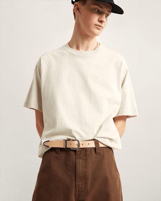 Vans Premium Basic-Gürtel, Herren, Größe in Natural für Herren