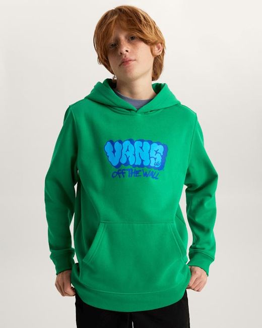 Vans Green Kids By Graff Pullover Hoodie (8-14 Years)