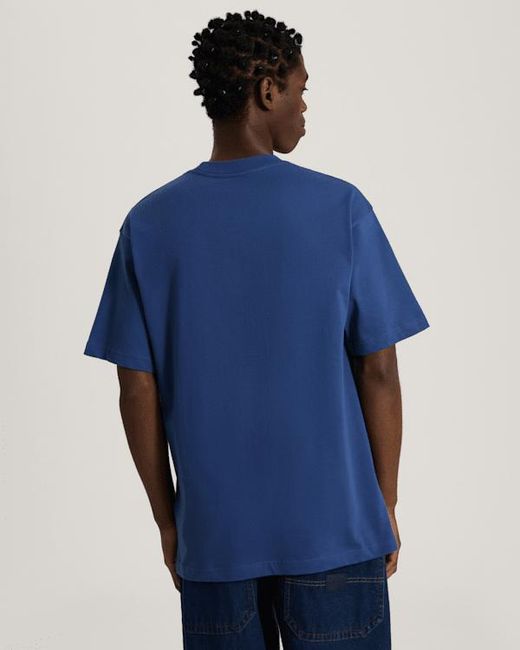 Vans Blue Left Chest Ii Logo T-Shirt for men