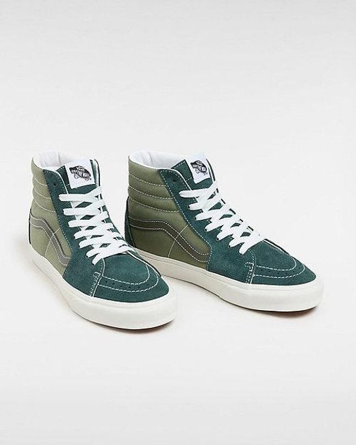 Vans Green Sk8-hi Shoes