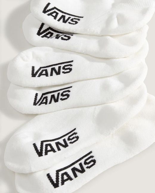 Vans White Kids Classic Kick Socks, Size: Xs ​13-2.5​
