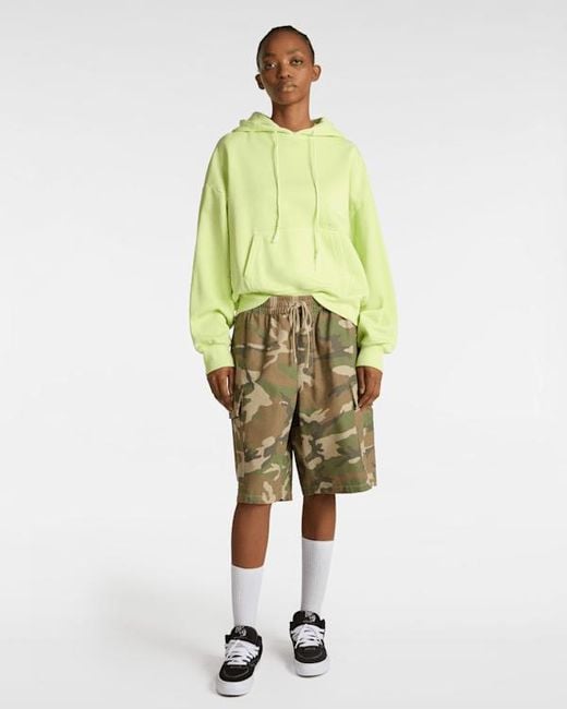 Sudadera Con Capucha Retro, Mujer, Talla Vans de color Green