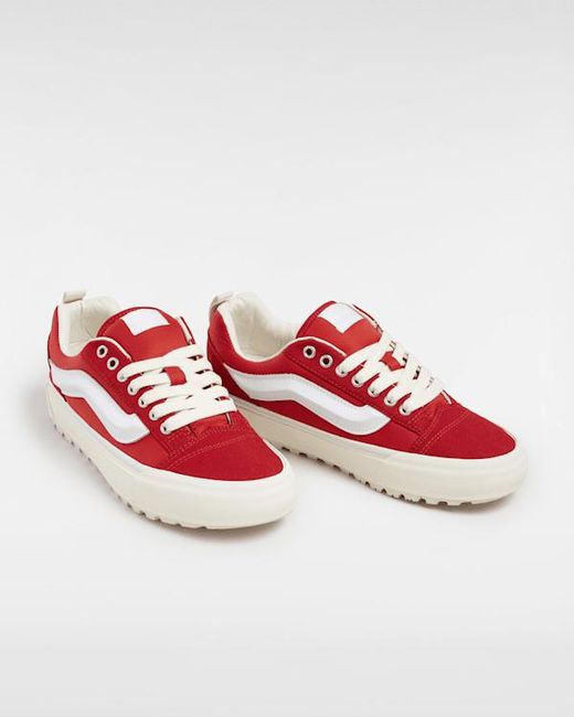 Vans Red Premium Knu Skool Mte-1 Shoes for men