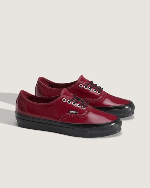 Vans Red Otw Authentic 44 Siped Vibram for men