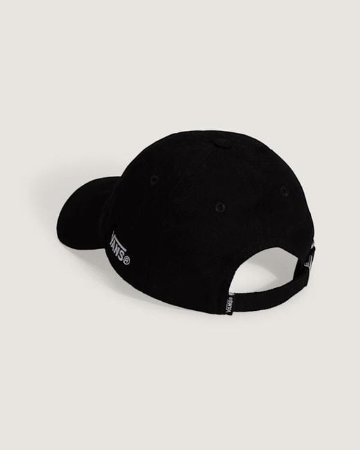 Vans Black Milano Half Box Curved Bill Jockey Hat for men