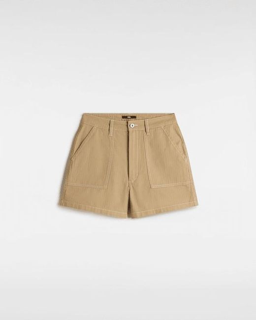 Pantalones Cortos Union, Mujer, Talla Vans de color Natural