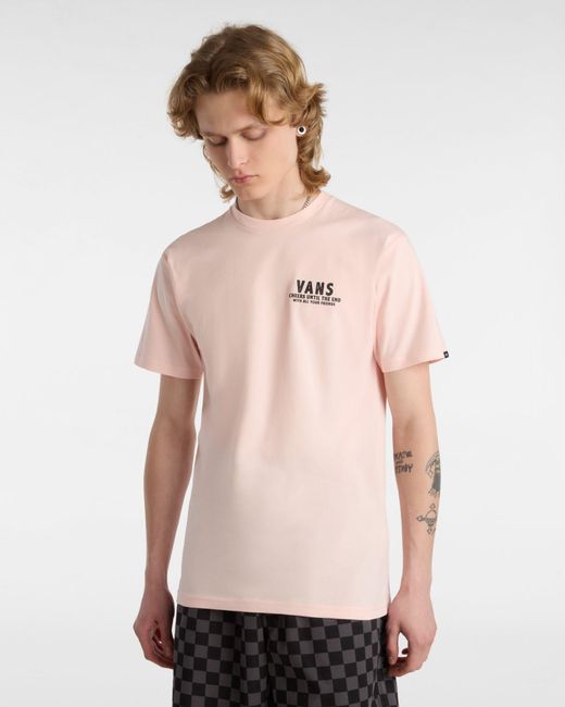 Vans Cold One Calling T-shirt in Pink für Herren