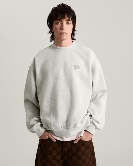 Vans Gray Premium Crewneck Sweatshirts for men