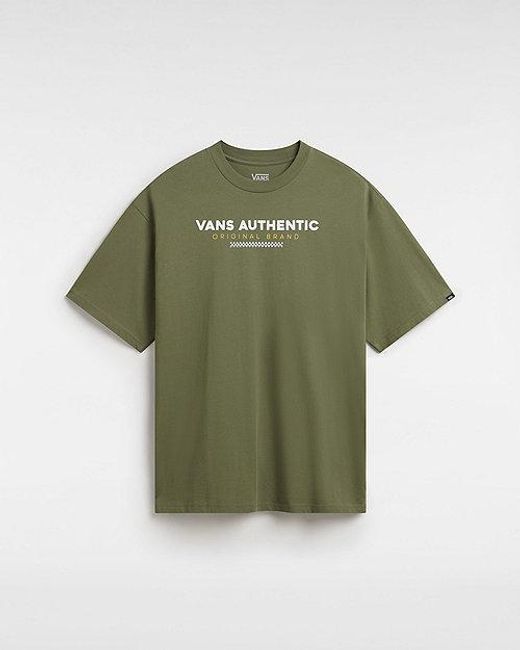 Vans Sport Loose Fit T-shirt in Green für Herren